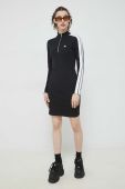 Бавовняна сукня HUGO колір чорний mini облягаюча (3046051)