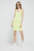 Сукня HUGO колір жовтий mini облягаюча