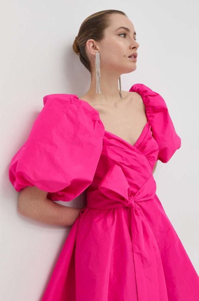 Сукня Pinko колір фіолетовий mini розкльошена (2933821) фото 5