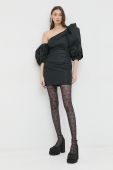 Сукня Pinko колір чорний mini облягаюча (2929742)