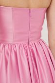 Сукня Pinko колір рожевий mini розкльошена (3211372)