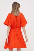 Сукня United Colors of Benetton колір помаранчевий mini розкльошена (3297824)