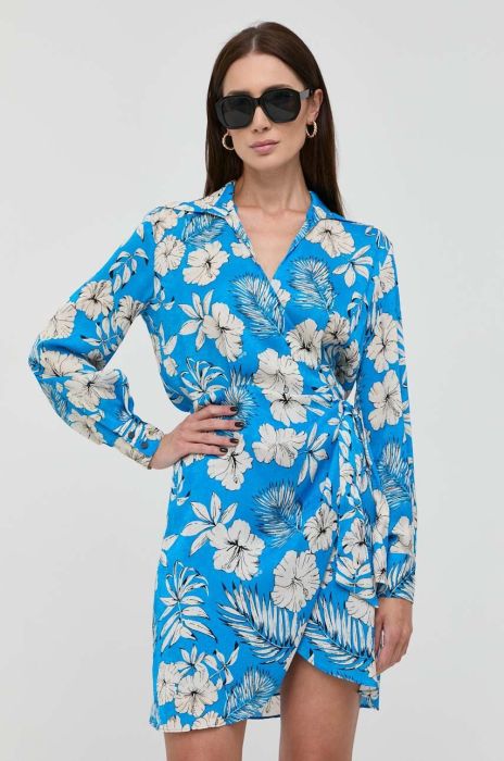 Сукня Pinko mini пряма колір блакитний