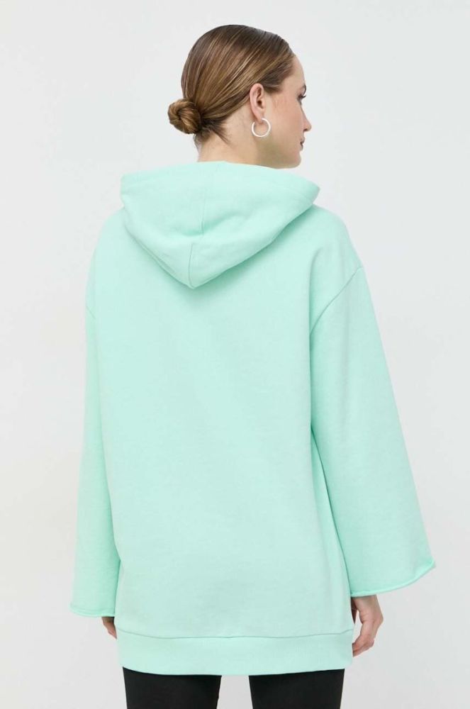 Бавовняна сукня Pinko mini oversize колір блакитний фото 3