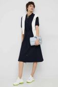 Сукня Tommy Hilfiger колір синій midi розкльошена (3001029)