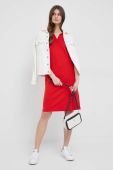 Сукня Tommy Hilfiger колір червоний mini oversize