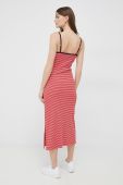 Сукня Tommy Hilfiger колір червоний midi пряма