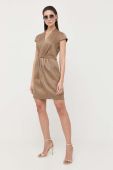 Сукня Marciano Guess колір коричневий mini пряма