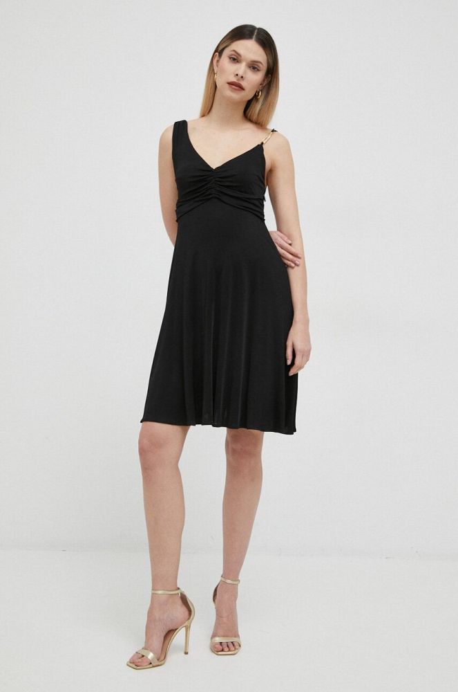 Сукня Marciano Guess колір чорний mini розкльошена (3090689)