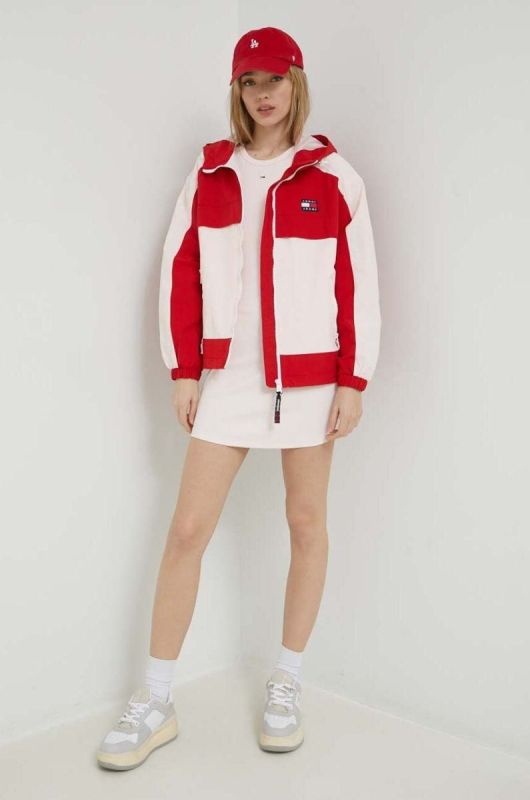 Сукня Tommy Jeans колір рожевий mini облягаюча (2980418) фото 2