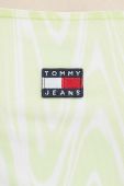 Сукня Tommy Jeans колір жовтий mini облягаюча