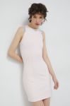 Сукня Tommy Jeans колір рожевий mini облягаюча (2996996)