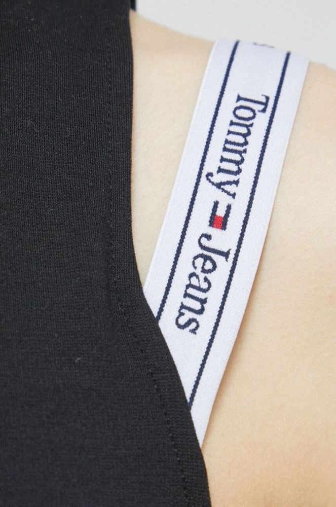Сукня Tommy Jeans колір чорний mini облягаюча (2996991) фото 6