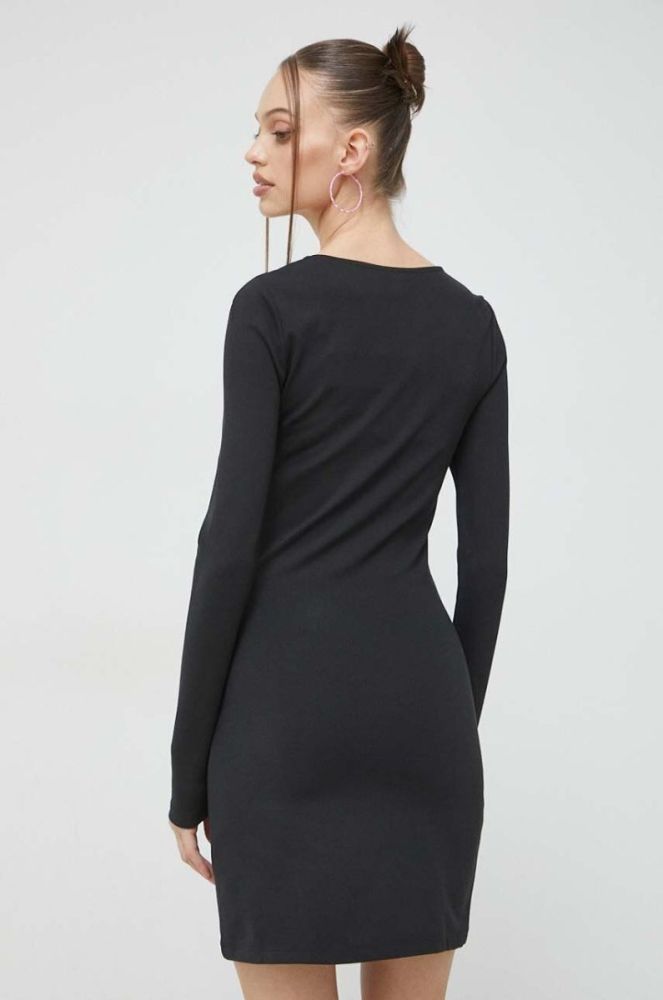 Сукня Tommy Jeans колір чорний mini облягаюча (2997001) фото 3