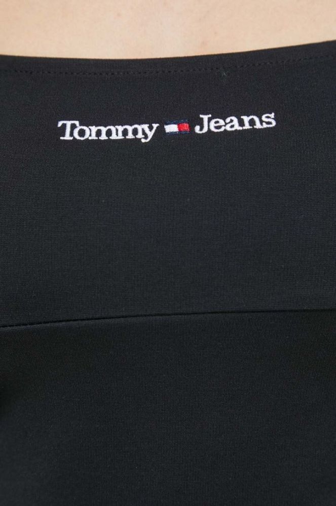 Сукня Tommy Jeans колір чорний mini облягаюча (2997001) фото 6