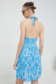 Сукня Tommy Jeans mini пряма колір блакитний (3129014)