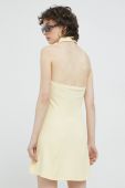 Сукня Tommy Jeans колір жовтий mini розкльошена