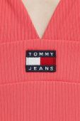 Сукня Tommy Jeans колір рожевий mini розкльошена (2985095)