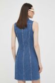 Джинсова сукня Lee колір синій mini облягаюча