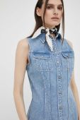Джинсова сукня Lee mini пряма колір блакитний (3185741)
