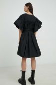Сукня MMC STUDIO колір чорний mini розкльошена