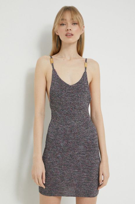 Сукня GCDS mini облягаюча колір барвистий