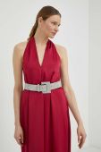 Сукня Samsoe Samsoe колір рожевий midi пряма (2990981)