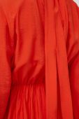 Сукня Samsoe Samsoe колір помаранчевий mini розкльошена (3028866)