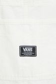 Бавовняна сукня Vans колір білий mini пряма