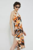 Сукня Superdry midi облягаюча колір барвистий