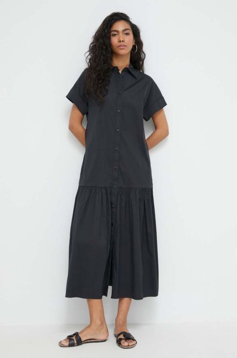 Пляжна сукня Max Mara Beachwear колір чорний (3236569)