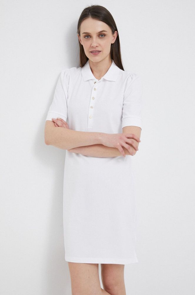 Сукня Lauren Ralph Lauren колір білий mini пряма (3159533)