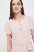 Сукня Lauren Ralph Lauren колір рожевий mini розкльошена (3159546)