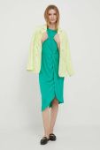 Сукня Lauren Ralph Lauren колір зелений mini облягаюча (3327082)