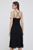 Сукня Lauren Ralph Lauren колір чорний midi розкльошена (3291815)