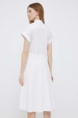 Сукня Lauren Ralph Lauren колір білий midi розкльошена (3148237)