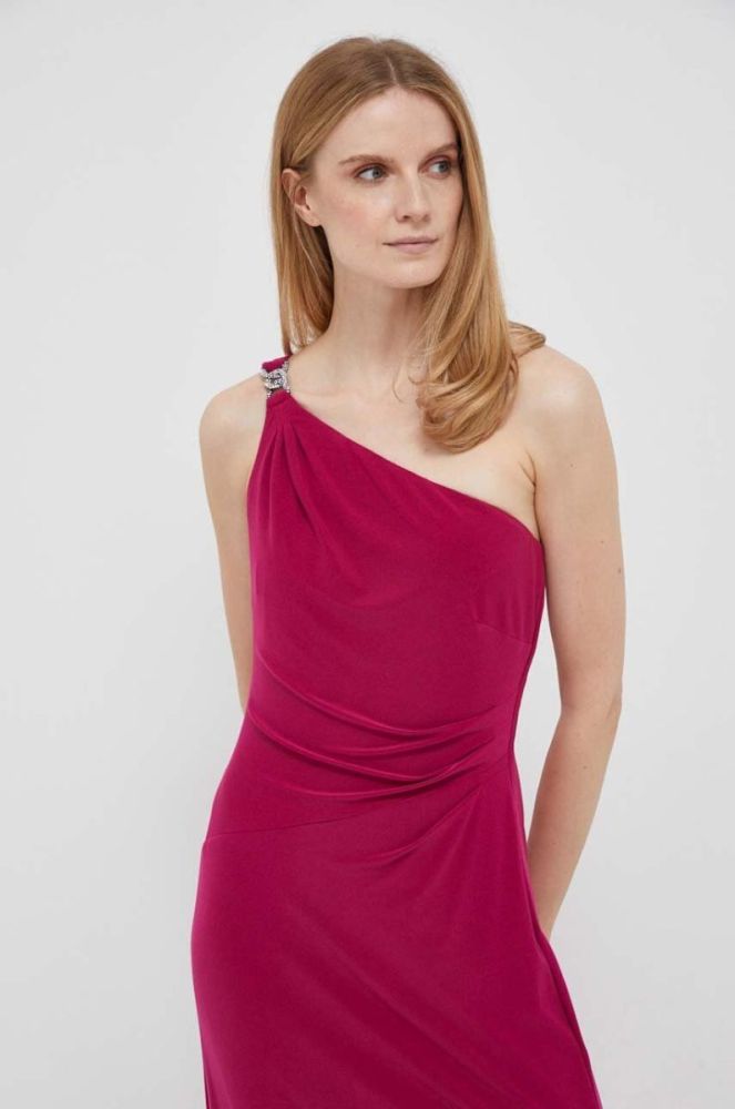 Сукня Lauren Ralph Lauren колір рожевий maxi пряма (3309283) фото 4