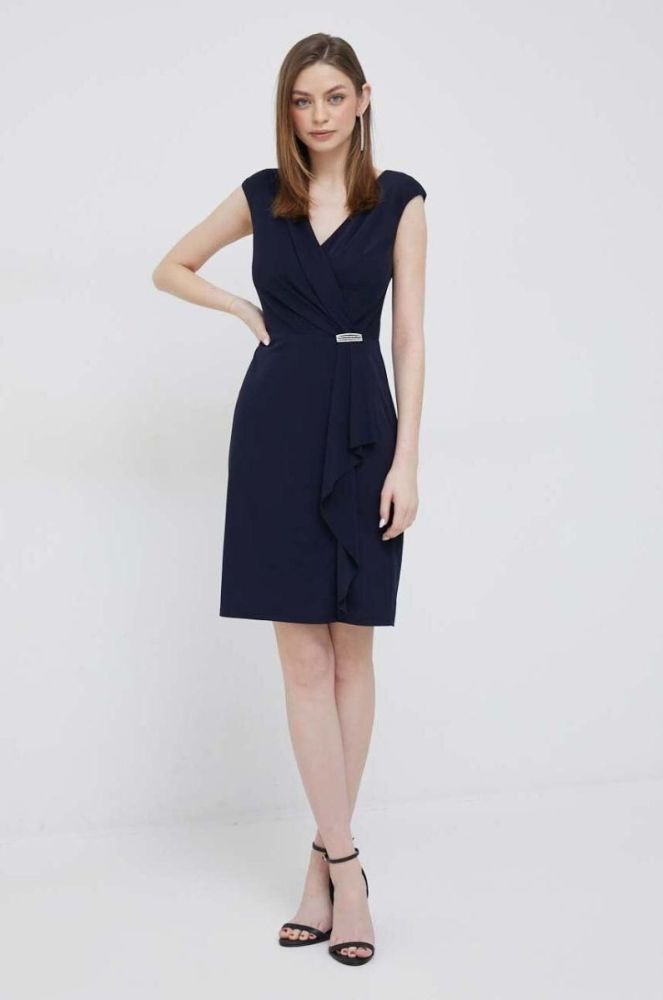 Сукня Lauren Ralph Lauren колір синій mini пряма (3145093) фото 2