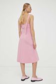 Сукня Remain колір рожевий mini облягаюча