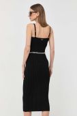Сукня MICHAEL Michael Kors колір чорний midi облягаюча (3071450)