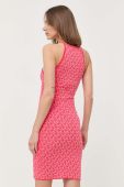 Сукня MICHAEL Michael Kors колір рожевий mini облягаюча
