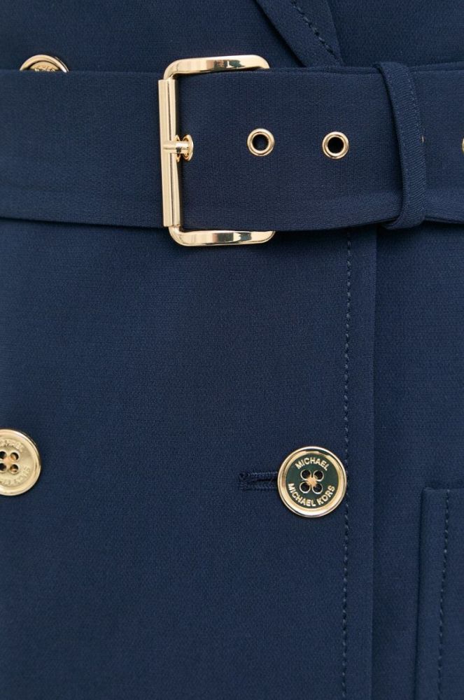 Сукня MICHAEL Michael Kors колір синій mini облягаюча фото 7
