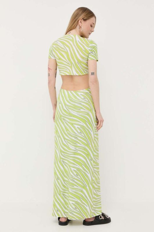 Сукня MICHAEL Michael Kors колір зелений maxi облягаюча (3248150) фото 2