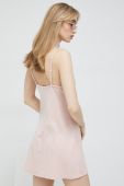 Сукня Vans колір рожевий mini облягаюча VN0A5LMEBQL1-ROSESMOKE