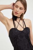 Сукня For Love & Lemons колір чорний mini пряма