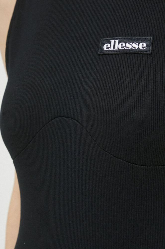 Сукня Ellesse колір чорний mini облягаюча (3148249) фото 5