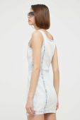 Джинсова сукня Guess Originals mini облягаюча колір блакитний (3261339)