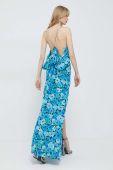 Сукня Rotate maxi розкльошена колір блакитний (3106598)