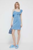 Сукня Stine Goya mini пряма колір блакитний