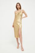 Сукня Patrizia Pepe колір золотий midi облягаюча (3211273)